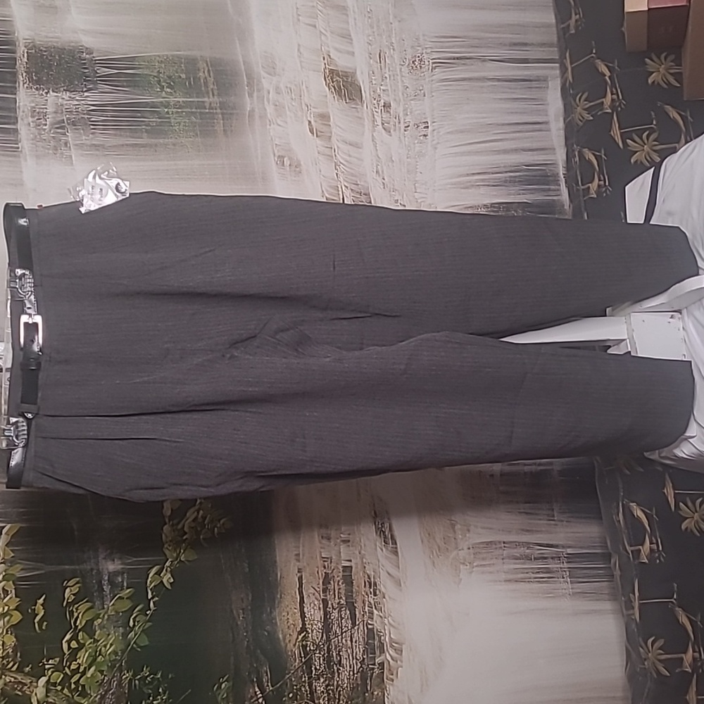 New with tags! Liz Baker Womens 14 petite business casual dress slacks gray